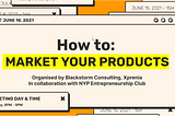 Nanyang Polytechnic (NYP) Entrepreneurship Club Event — How to Market Your Products or Services