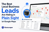 Local business lead generation workflow using Google Maps data, business ratings, phone numbers, and review signals