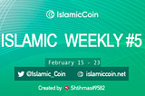 Islamic Weekly #5