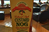 C.F. Burger “Colonial Style” Custard Nog Review