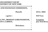 Court Rejects SEC Request for Ripple CEO Personal Bank Records