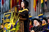 Master’s in Data Science Graduate Speaker Celebrates Constructive Ambition