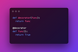 Python Decorators : a brief intro with usage examples