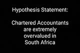 The South African Institute of Chartered Accountants (SAICA) strongly advocates for its members…