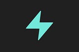 Cover image with a teal lightning icon on a dark background