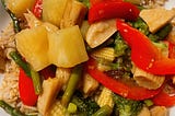 Sweet and Sour “Chicken” Stir Fry