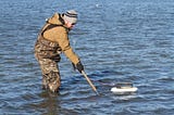 Clamming in January