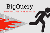 How to instantly recover a table in Google BigQuery