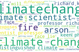 Extracting and analyzing tweets related to global warming using Tweepy