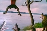 Just read how the man escaped from this (US)