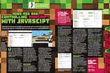Node-RED + Minecraft articles in the MagPi