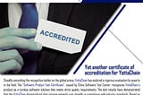 Yet another certificate of accreditation for YottaChain