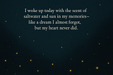 Fireflies and Childhood Dreams