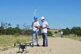 A glimpse from above: piloting a drone for Sterblue in Texas