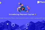 Introducing Playcent Capital