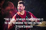 Tyson Zahner Adverting Tips