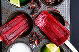 Hibiscus Margarita Popsicles Desserts for Two