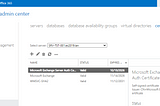 Exporting and Importing Exchange Server 2016 SSL Certificates