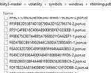 Volatility 3 — Downloading Windows Symbols for Volatility 3 on Air-gapped Machines