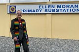 Ellen Moran Primary Substation in Ghana. Ellen worked for the Millennium Challenge Corporation (MCC).