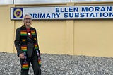 Ellen Moran Primary Substation in Ghana. Ellen worked for the Millennium Challenge Corporation (MCC).