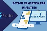 How to make the Bottom Navigation Bar in the Flutter