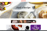 Epicurious — Recognizing design patterns