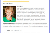 Mari Smith Live Webinar: Social Media & Maximizing Results on Facebook, for Online Course Creators…
