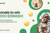 Donate, share and win big!