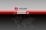 PWNED: Huawei ONT HG8346R