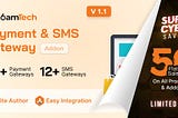 6amTech Payment & SMS Gateway Addon v.1,1Free Download — Maxkinon Marketplace