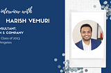 Consultant Spotlight: Harish Vemuri