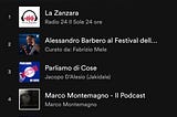 Un podcast da zero a top 3 di Spotify