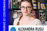 Humans of Code for Romania: Alexandra Rusu