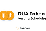 DUA Tokenomics: Vesting