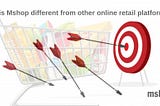 How is Mshop different from other online retail platforms?
