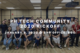 When Old Meets New: A Recap of the PH Tech Leads 2020 Kickoff