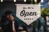 Small business is open