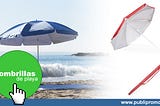 Sombrillas de playa y sombreros de paja para proteger a sus clientes este verano