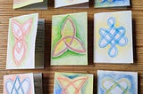 Form Drawing Kelas 4 di Sekolah Waldorf