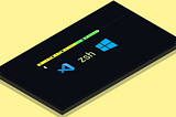 Setting up `oh-my-zsh` on Vistual Studio Code on Windows 10
