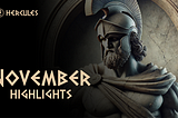 Hercules November in Review