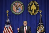 So, We Really Need to Talk About Trump’s Speech at CENTCOM.
