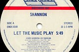 HAPPY 40TH BIRTHDAY LET THE MUSIC PLAY BY SHANNON