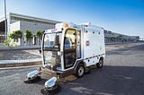 Electric road sweeperمكنسه طرق كهربائية (Electric Road Sweeper) Solutions at MWC