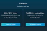 TENX Token Webapp 2.0: New address whitelisting now available!