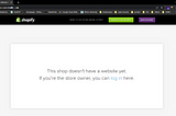 Subdomain Takeover — Shopify Websites