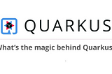 Bootstrapping a Quarkus App