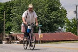 An Amish Bicyclist Turned Rebel