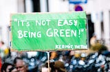 Being “Green” is more often only talk